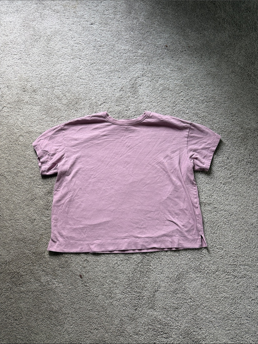 Old Navy Women’s Boxy Crewneck Tee - Light Mauve